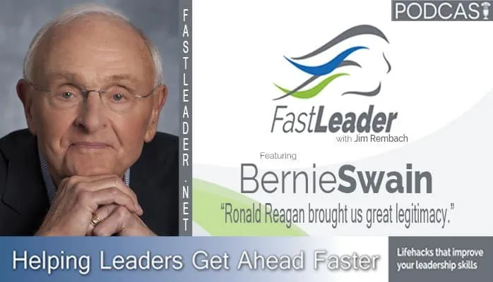 Ronald Reagan brought us great legitimacy | Bernie Swain