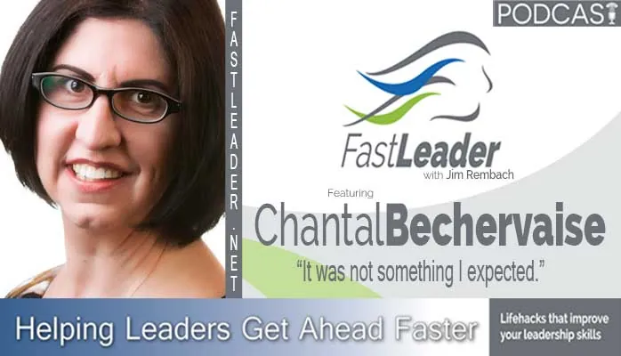 It was not something I expected | Chantal Bechervaise