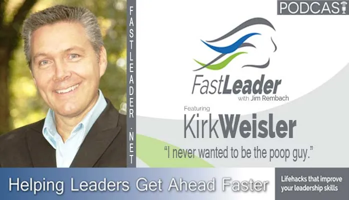 I never wanted to be the poop guy | Kirk Weisler