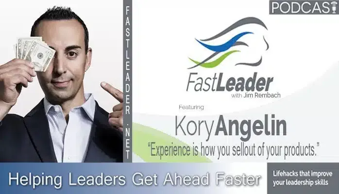 Experience is how you sellout of your products | Kory Angelin