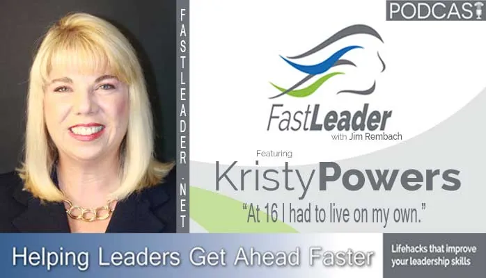 At 16 I had to live on my own | Kristy Powers