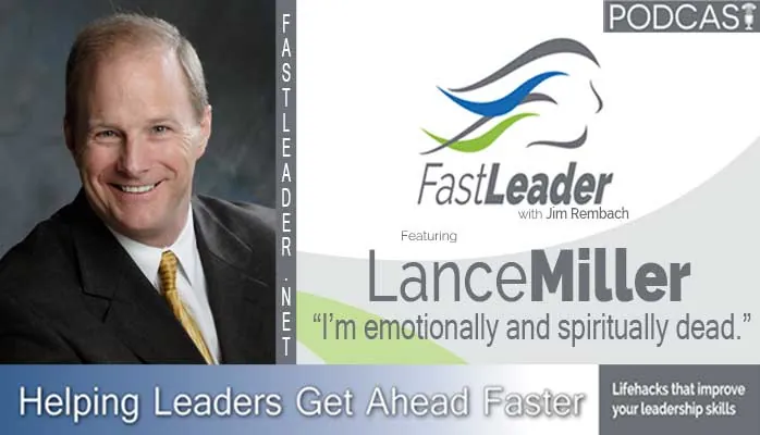 I’m emotionally and spiritually dead | Lance Miller