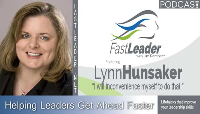 I will inconvenience myself to do that | Lynn Hunsaker