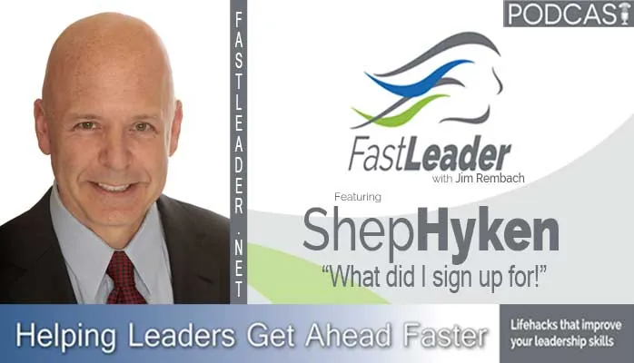 What did I sign up for | Shep Hyken