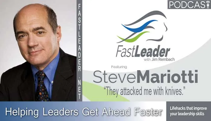 They attacked me with knives | Steve Mariotti