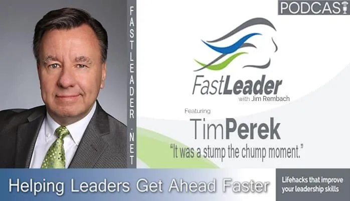 It was a stump the chump moment | Tim Perek