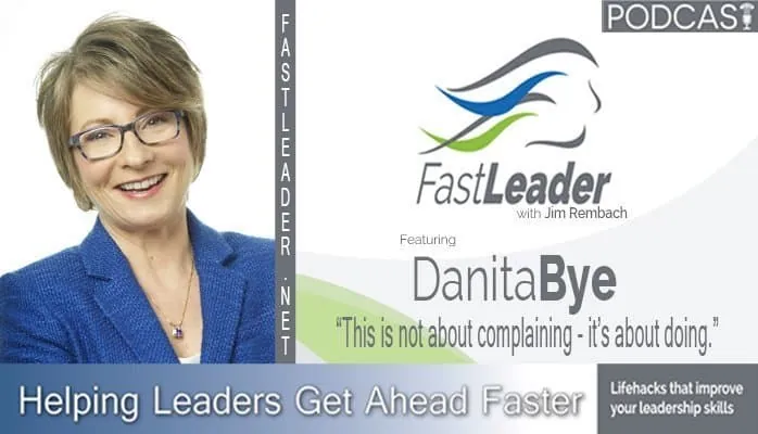 This is not about complaining – it’s about doing | Danita Bye